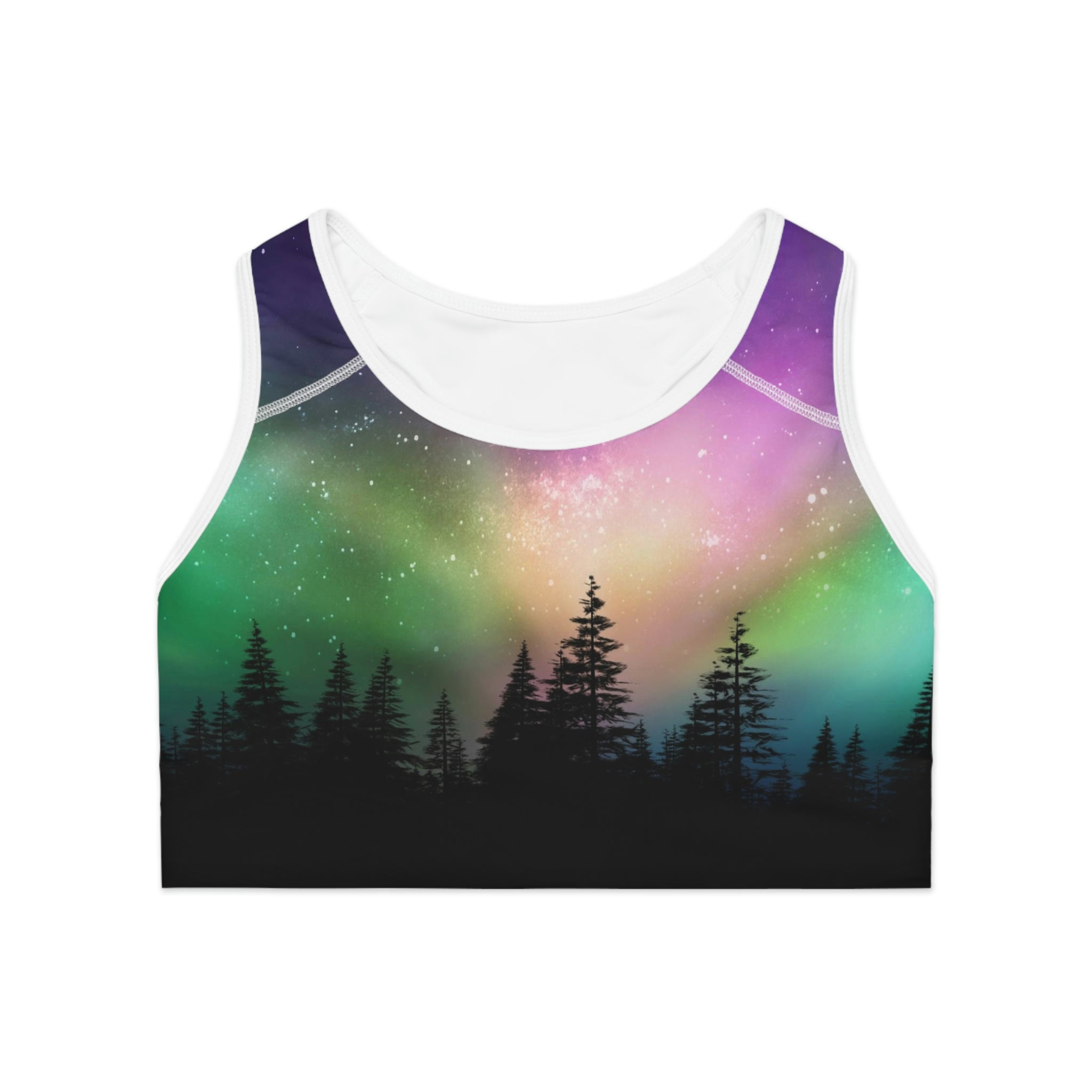 Aurora Borealis Sports Bra